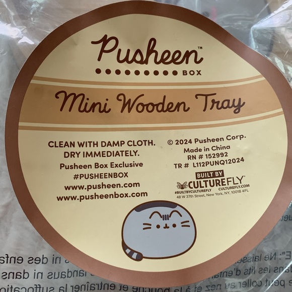 Pusheen Mini Wooden Tray - Picture 5 of 6